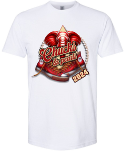 Chucks & Pearls Day shirts