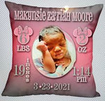 Load image into Gallery viewer, Custom Baby Announcement Pillows
