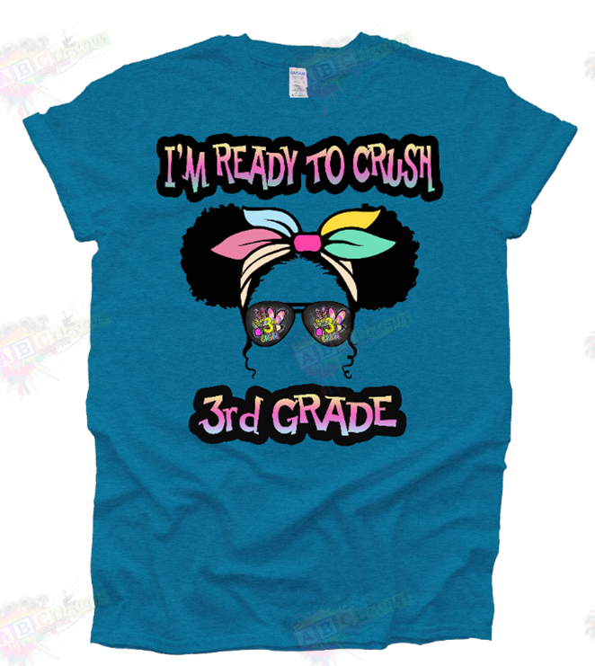 Back to School Grade tshirts