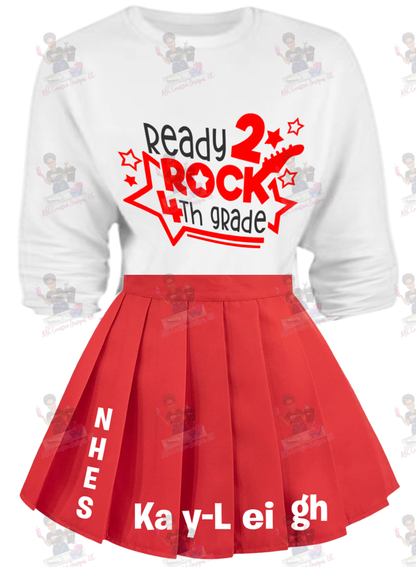 Graduation Skirt set