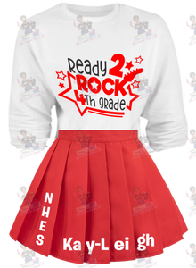 Graduation Skirt set