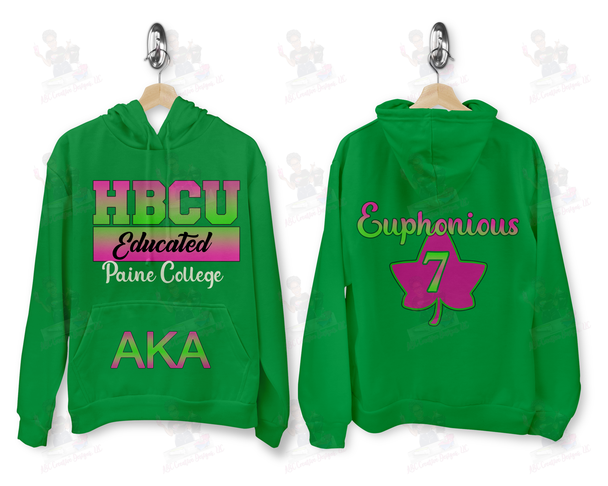 Custom HBCU Educated - Greek hoodies