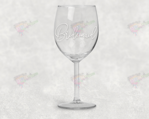 Custom Wine Glasses