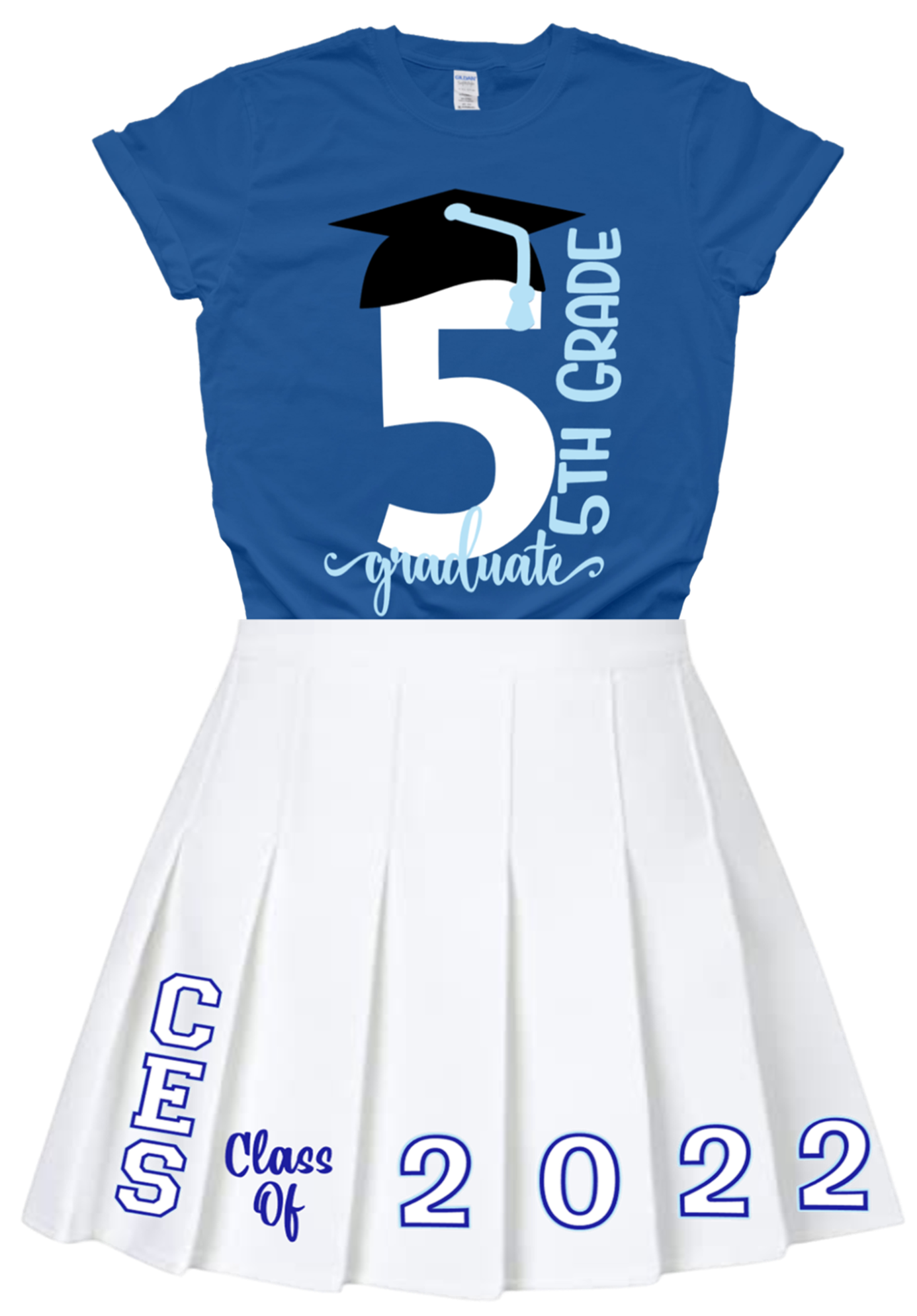 Graduation Skirt set