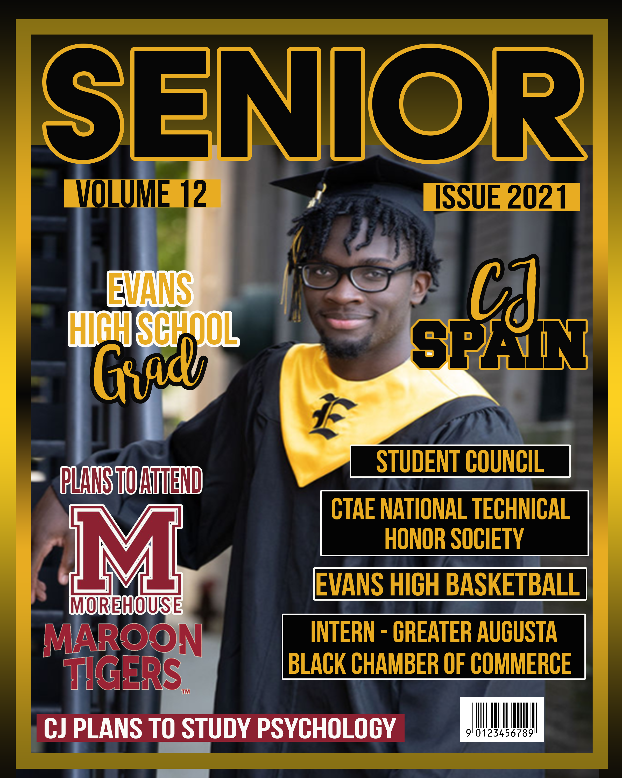 Graduation Magazine Cover