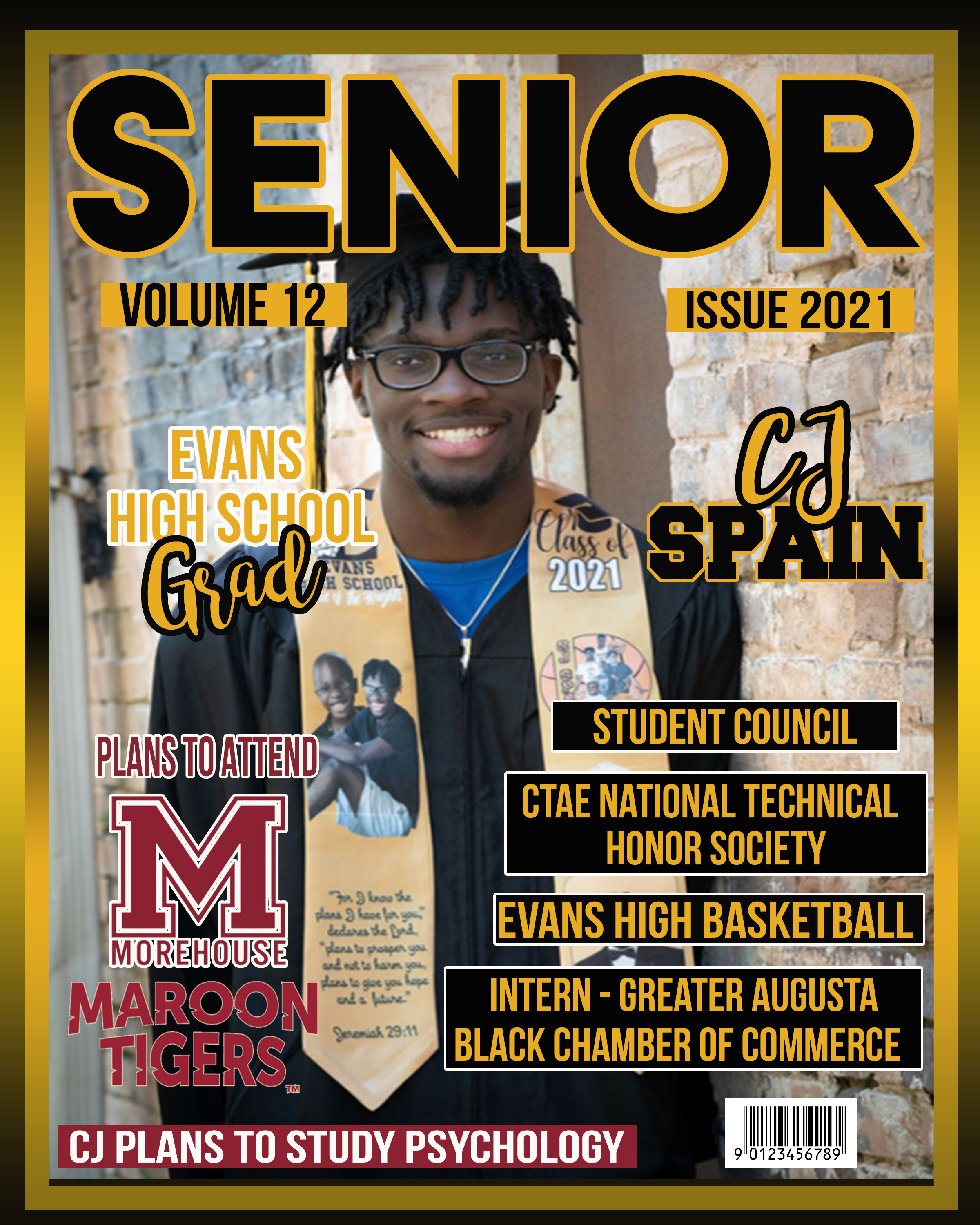 Graduation Magazine Cover