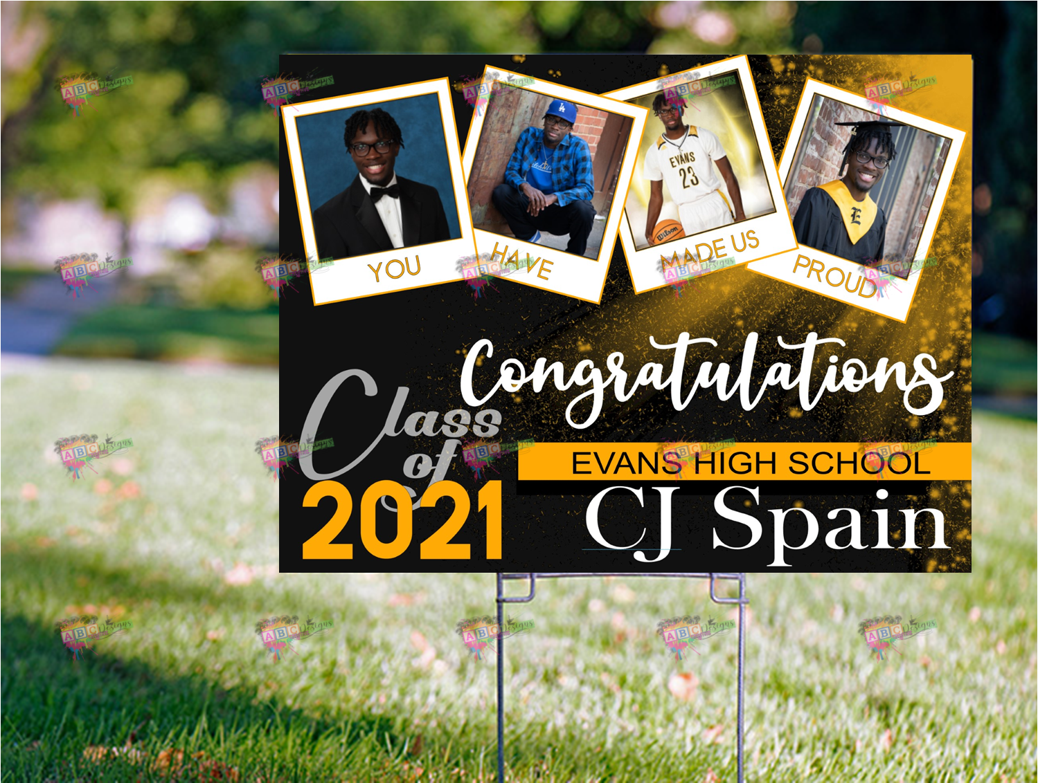 Graduation Yard Sign - DESIGN ONLY