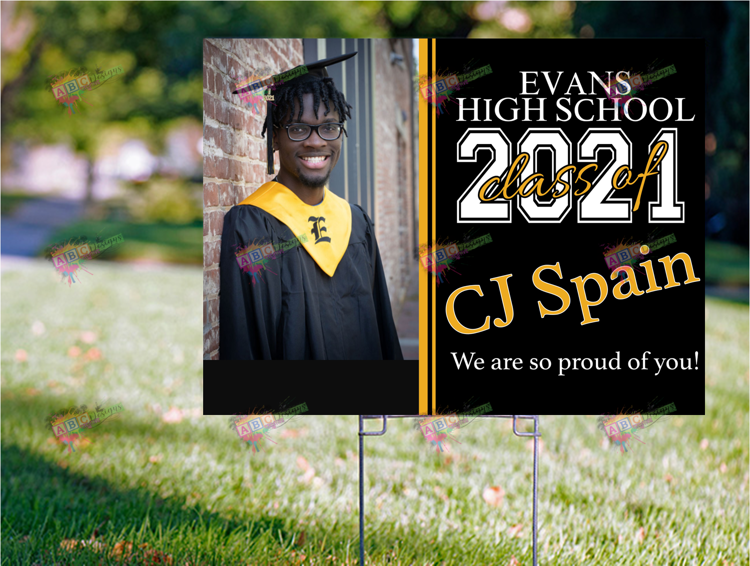 Graduation Yard Sign - DESIGN ONLY