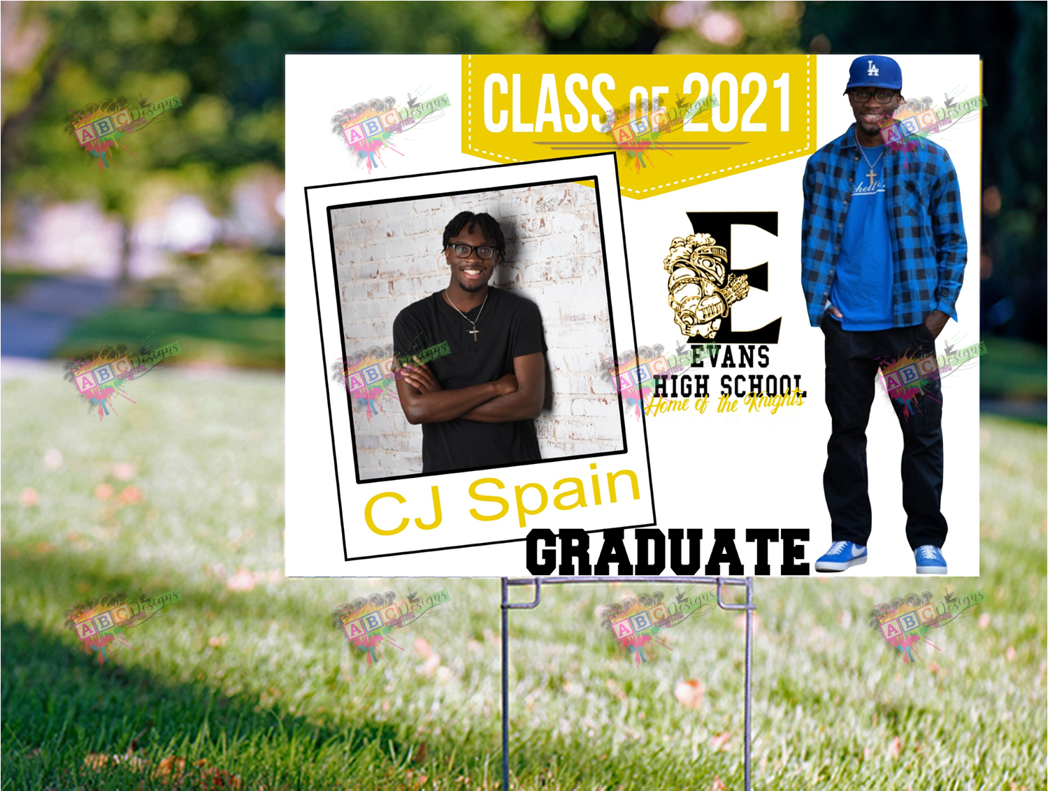 Graduation Yard Sign - DESIGN ONLY