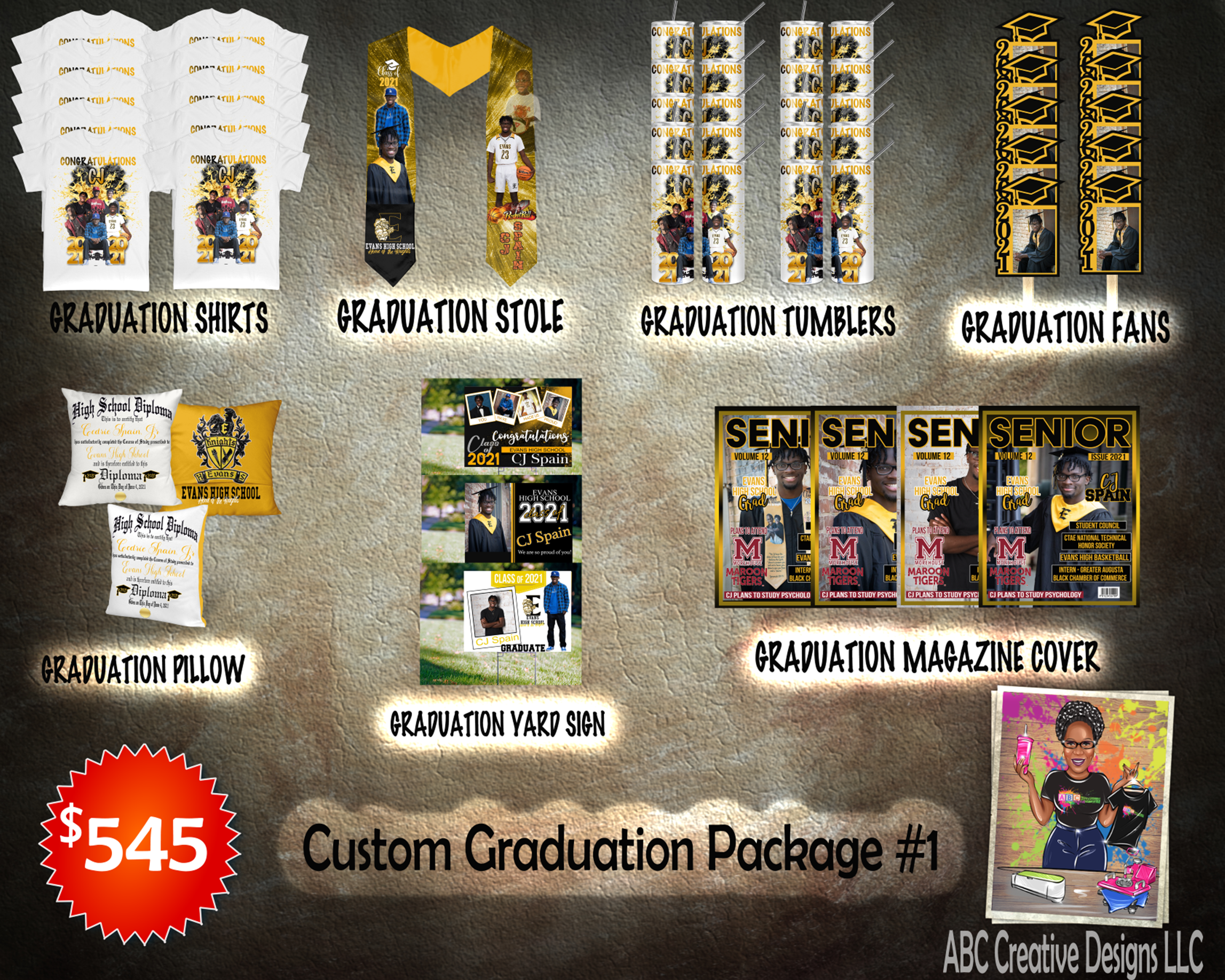 Custom Graduation Package #1