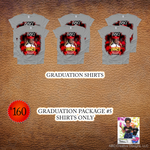 Load image into Gallery viewer, Custom Graduation Package #5 - Shirts ONLY
