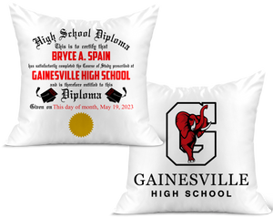 Graduation Diploma Pillow