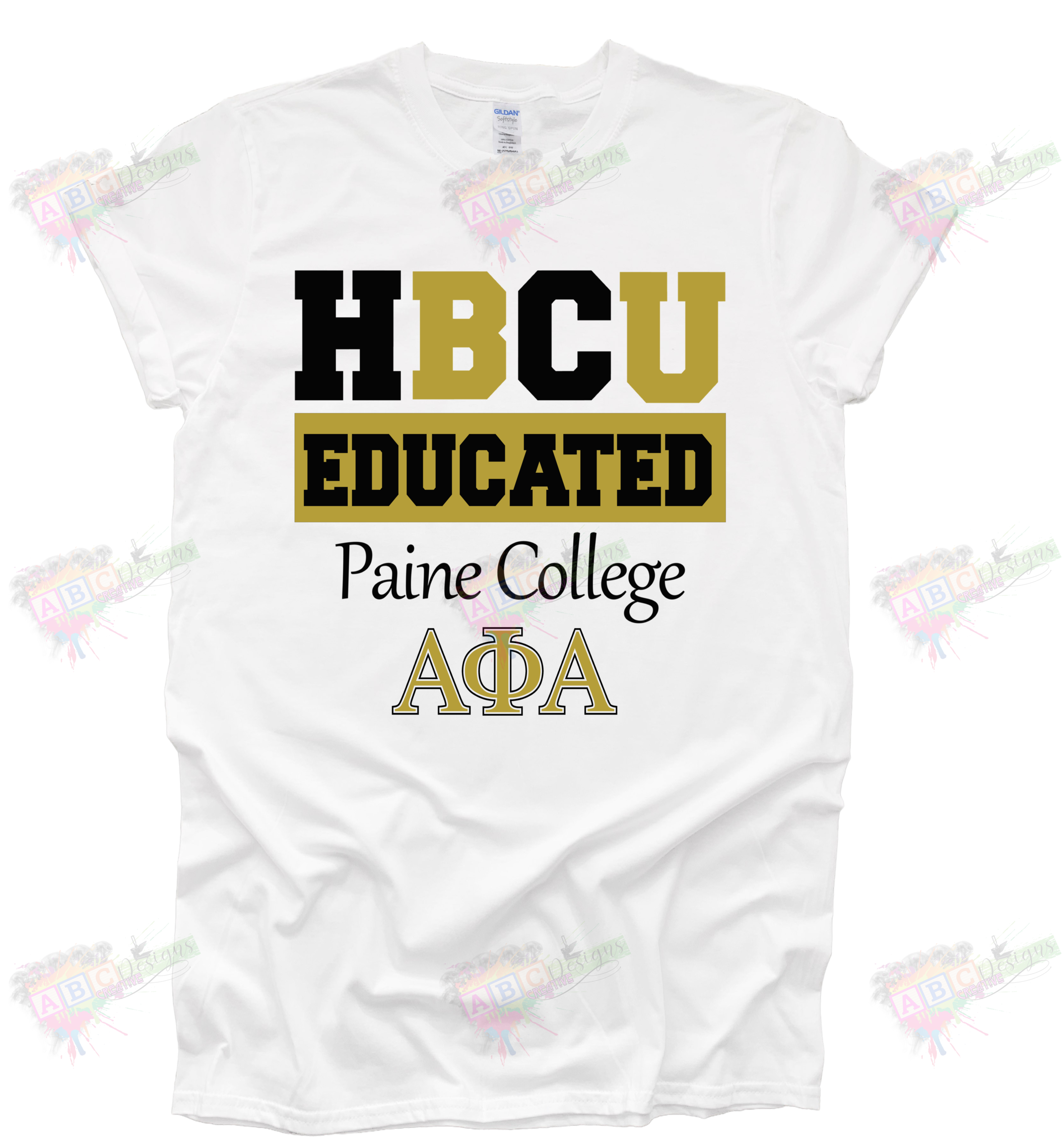 Custom HBCU Educated - Greek tshirts