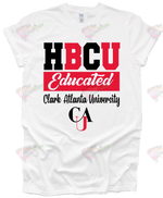 Load image into Gallery viewer, Custom HBCU Educated - Greek tshirts
