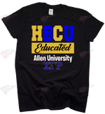 Load image into Gallery viewer, Custom HBCU Educated - Greek tshirts
