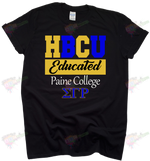 Load image into Gallery viewer, Custom HBCU Educated - Greek tshirts
