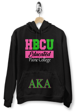 Load image into Gallery viewer, Custom HBCU Educated - Greek hoodies
