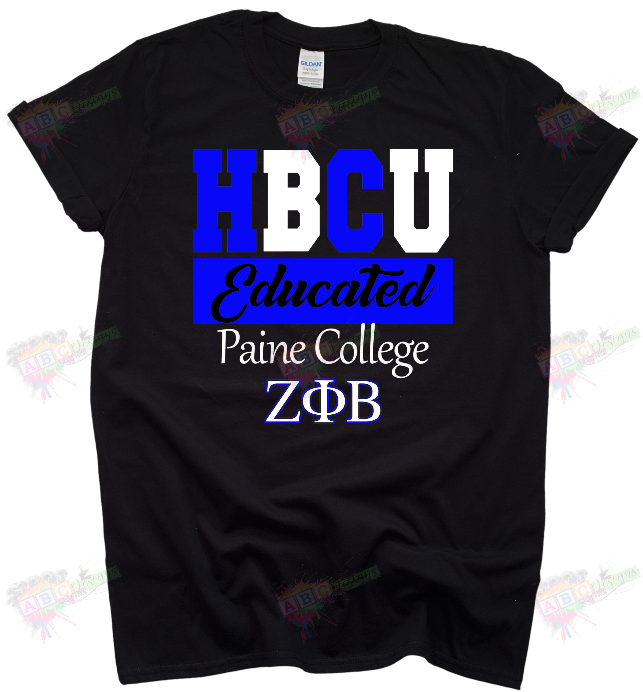 Custom HBCU Educated - Greek tshirts