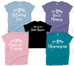 Custom Bachelorette/Girls Trip Shirts