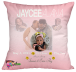 Load image into Gallery viewer, Custom Baby Announcement Pillows
