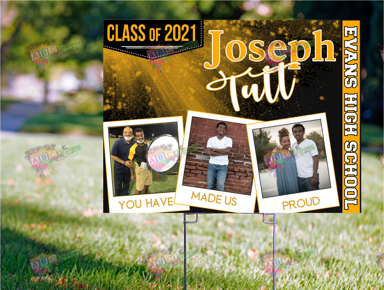 Graduation Yard Sign - DESIGN ONLY