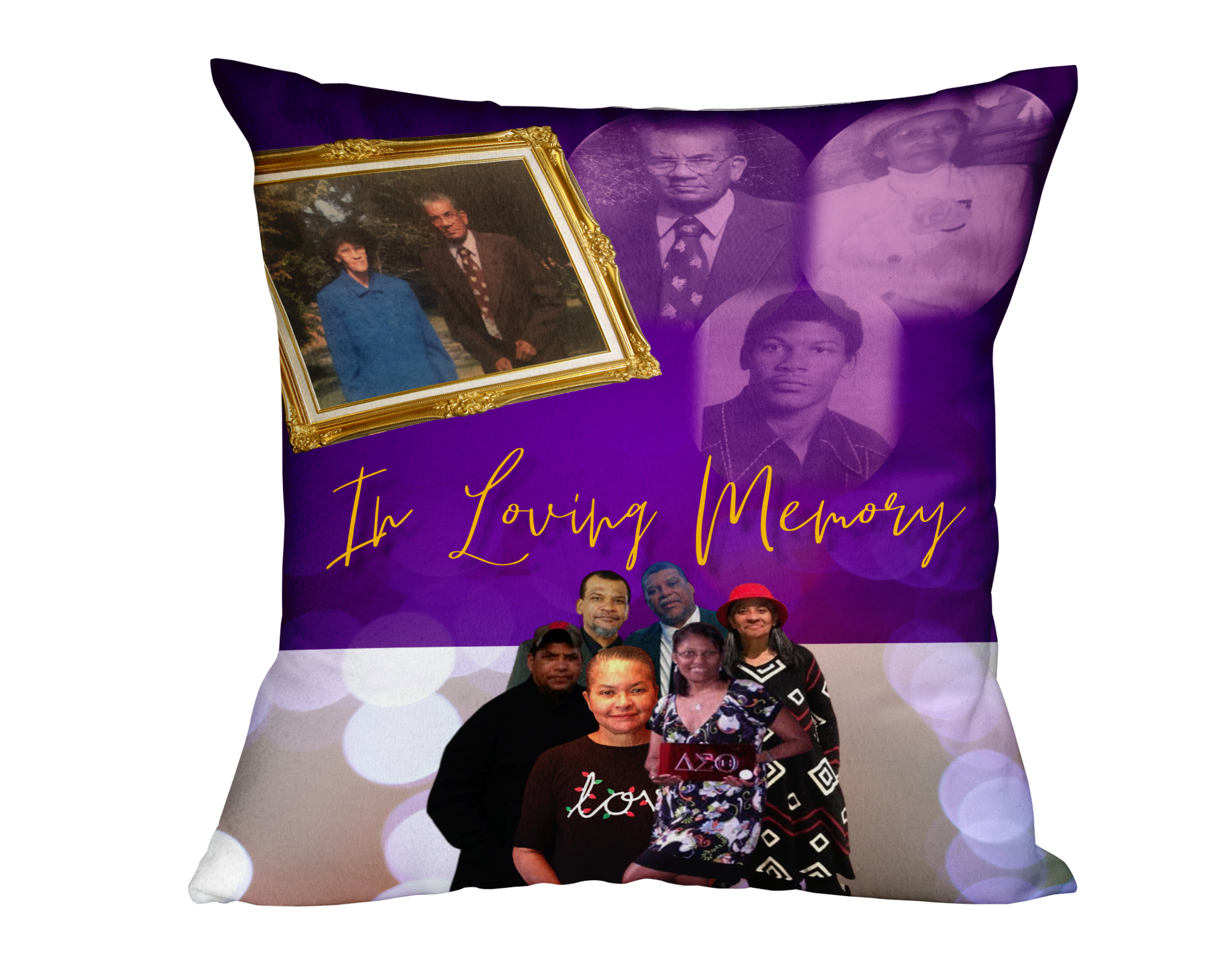 Custom In Memory pillow