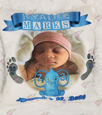 Load image into Gallery viewer, Birth Announcement - Pillow/Blanket Set
