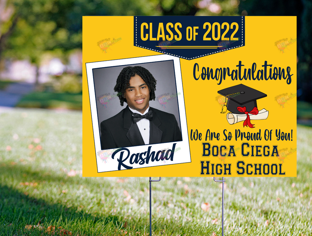 Graduation Yard Sign - DESIGN ONLY