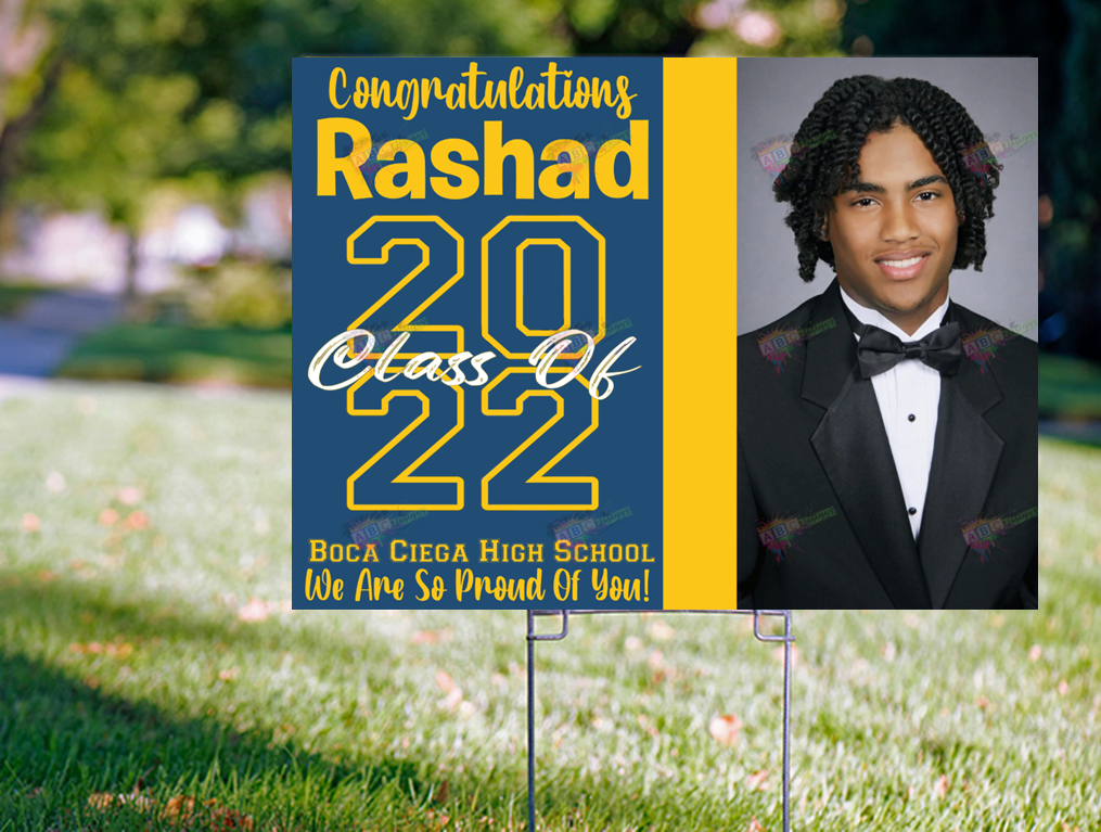 Graduation Yard Sign - DESIGN ONLY