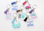 Load image into Gallery viewer, LABEL ONLY - Custom Acrylic Keychain (10 label per pack)
