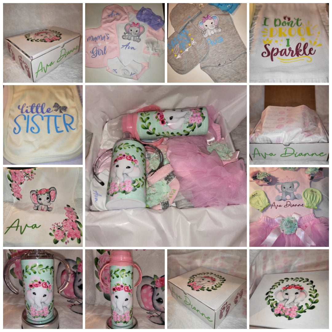 Custom Newborn/Baby Gift Box