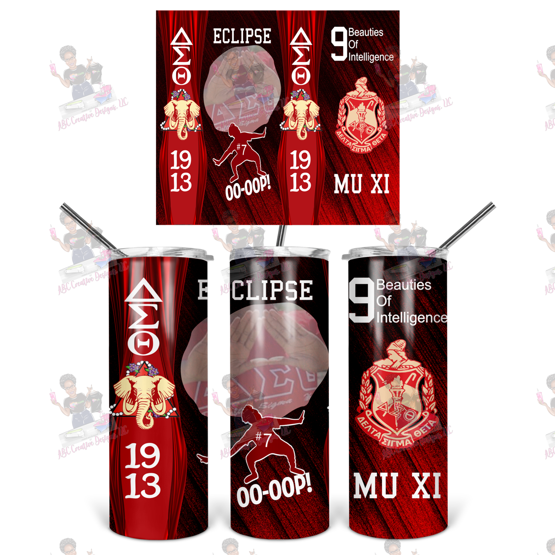 Custom Sorority/Fraternity Tumbler